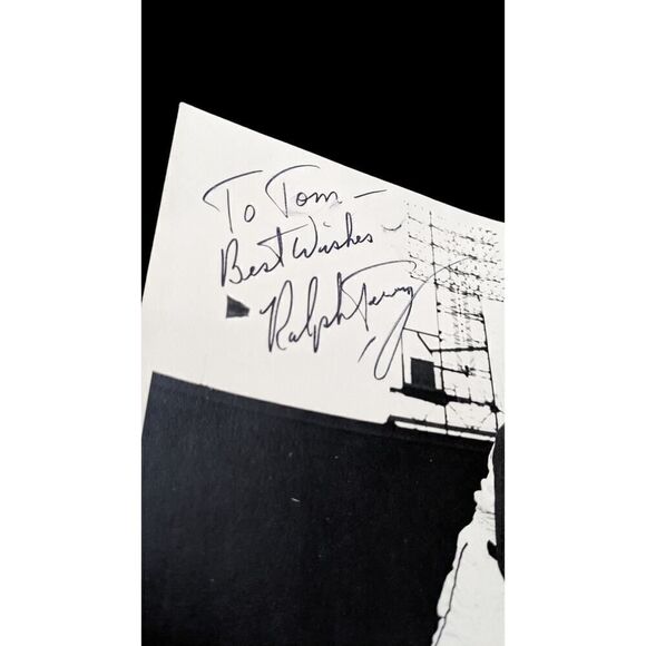 Ralph Terry Cleveland Indians Autograph‎ 8x10 Photo Signed Photograph Vintage - Picture 2 of 2